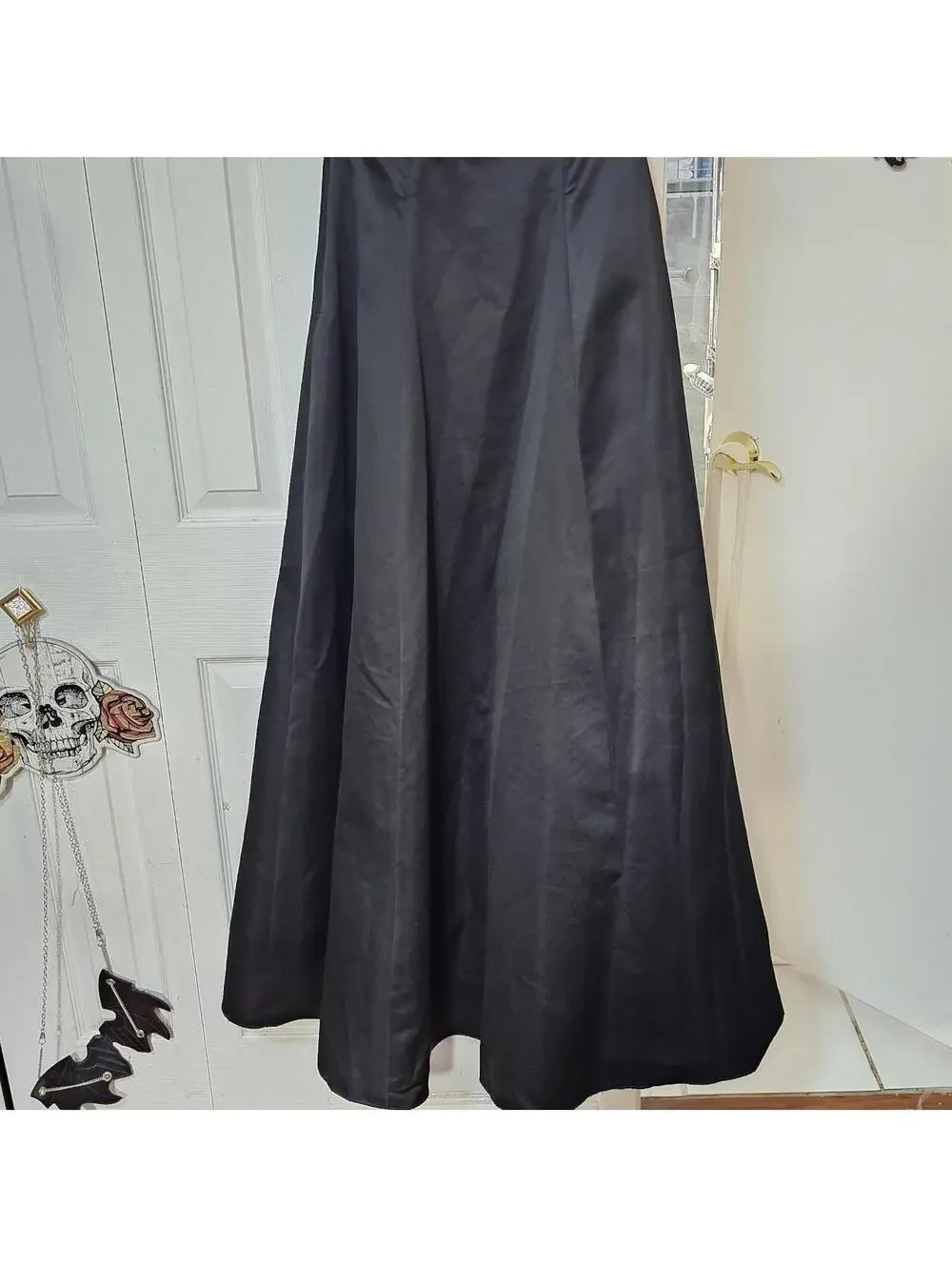 Blondie Nites by Stacy Sklar Black Maxi Skirt